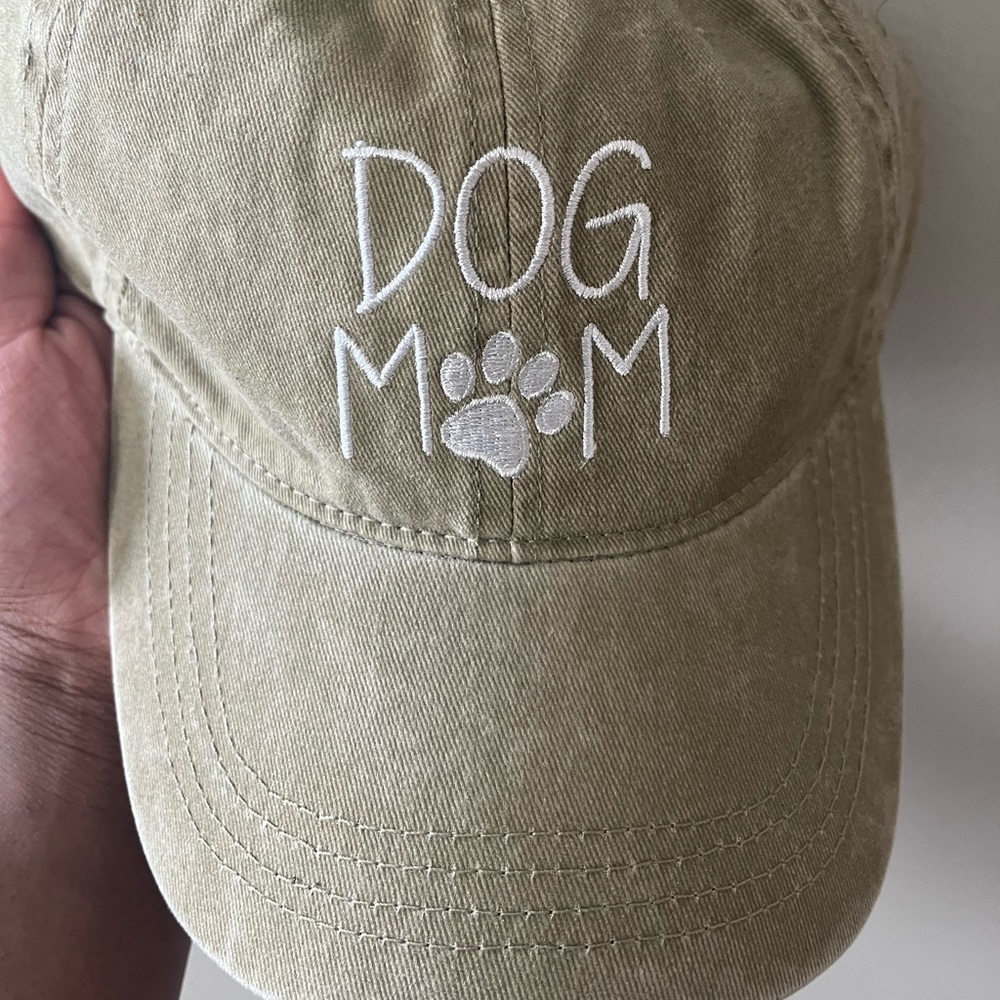 David and Young Olive Dog Mom Hat